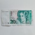 1991 20 Mark Germany Bank Note #N0038