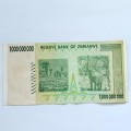 1 Billion Dollars Zimbabwe #N0046