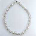 Imitation Pearl Beaded Necklace #O0167