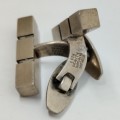 Vintage Nefrom Sterling Silver Cufflinks (Denmark) #O0170