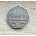 Isle of Man 1980 Queen Elizabeth 50 pence.