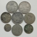 South Africa collection of 80% silver coins. Some good. 82.7 grams.