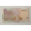South Africa TT Mboweni UNC R20 bank note.