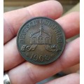 Deutsch Ostafrika UNC A-UNC 1912 J 1 Heller. Nice coin!!