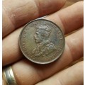 Commonwealth of Australia 1935 Full Penny. Great Condition.