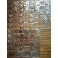 South Africa 1977-1983 UNC Coin sets. One bid takes all.