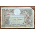 Banque de France 1933 Cent Francs.