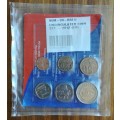 South Africa 2012 Uncirculated coin set.