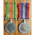 WW11 Group Medals awarded to N. 19184 M. MBAMBATO