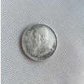 ZAR Paul Kruger 1894 Silver threepence. Good condition.