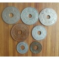 Collection of British West / East Africa coins. Some good.