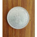 South Africa 1952 Silver 5 Shillings. Good condition.