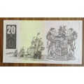 South Africa UNC Replacement de Kock R20 bank note.