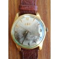 Lemania AAC 18CT Gold Watch. Please read description.