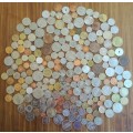 Large collection of 217 UNC-AUNC Coins from around the world.