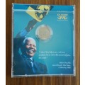 Nelson Mandela 2000 Proof like R5 in cd case.