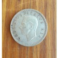 South Africa 1948 Silver 5 Shillings.