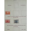 Australia 1934-1935 Stamps. Centenary of Victoria, genotaph and Silver Jubilee Stamps.