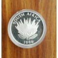 South Africa 1996 Silver Proof Signing of the Constitution one rand.