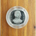 Nelson Mandela 2000 UNC/PROOF R5 in CD Cover.