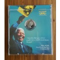 Nelson Mandela 2000 UNC/ PROOF R5 In CD Cover.