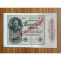 Berlin 15 December 1922 Old 1000 Reichsbanknote