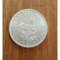 South Africa 1959 UNC/AUNC Silver 5 Shillings. RARE COIN.