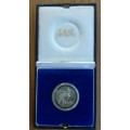South Africa 1990 Silver Proof One Rand.