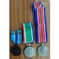 SANDF Collection of 3 Medals.