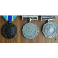 SANDF Collection of 3 Medals.