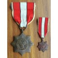 WW11 Shanghai Municipal Council Medals. China 1937 Japanese Emergency. ( RARE) Last sold for 350$