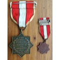 WW11 Shanghai Municipal Council Medals. China 1937 Japanese Emergency. ( RARE) Last sold for 350$