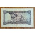 South Africa MH de Kock old R20 Bank note. (613)