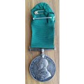 Colonial Auxiliary Forces Long Service Medal awarded to LT. G.C. DENNILL 9TH M.R. (H.R.)