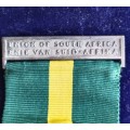 Efficiency Decoration S.A. Long Service Medal awarded to CAPT. G.C DENNILL G.S.C.