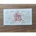 South Africa UNC G. Rissik Old R1 Bank Note. (800)