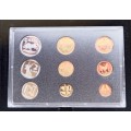 South Africa 1996 PROOF Coin Set.