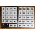 Collection of 166 Republic of South Africa coins with album. Some Good.