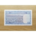 Rhodesia 1st June 1966 Old Ten Shillings Bank Note. (059)