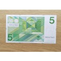 Nederland old 5 Gulden Bank Note