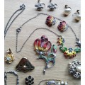 Large collection of Vintage and Costume Jewelry e J