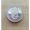 South Africa 1960 Silver Proof 5 Shillings.