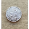 South Africa 1947 Silver 5 Shillings. Great condition.