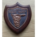 South West Africa 1977 Christmas Border Duty Plaque