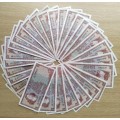 South Africa collection of 29 Old R1 Bank Notes.