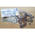 Collection of 18 Canada dollars. (R 251.06 ) In today`s exchange rate.