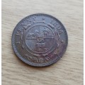 ZAR Paul Kruger 1894 Penny. Good condition.