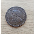 ZAR Paul Kruger 1894 Penny. Good condition.