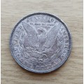 America 1888 Silver Morgan Dollar. Good Condition.