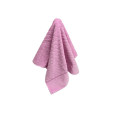 Velour Jacquard Bath Towel 70 x 145cm - Baby Pink